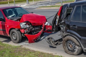 rear crash on street