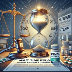 how long does it take to get an ozempic settlement